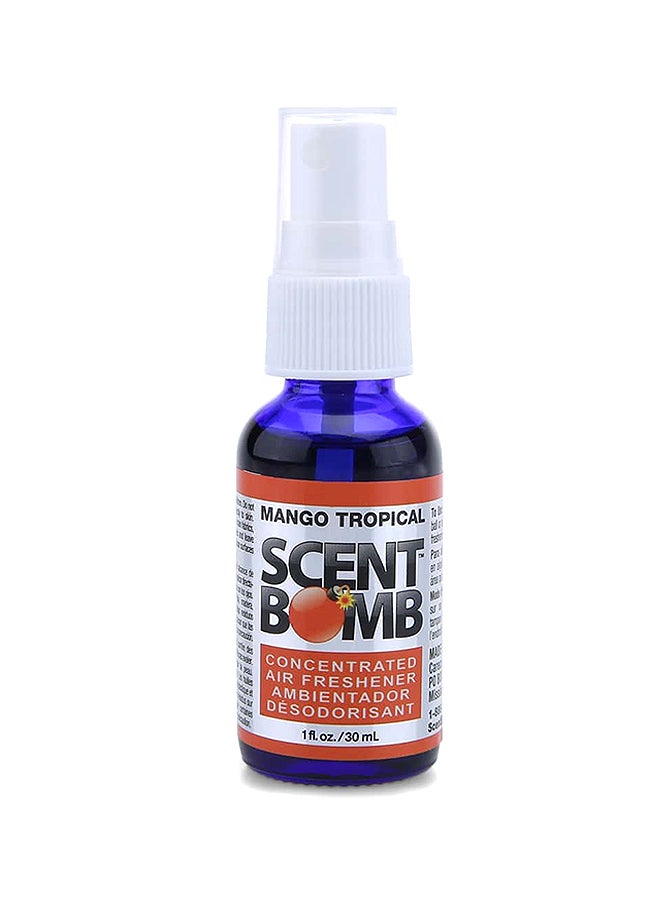 SCENT BOMB Scent Bomb Car Air Freshener 29.5 Ml, Mango Tropical 