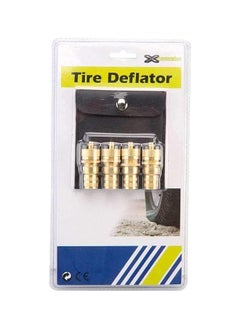 XCESSORIES 4-Piece Tire Deflator Set 