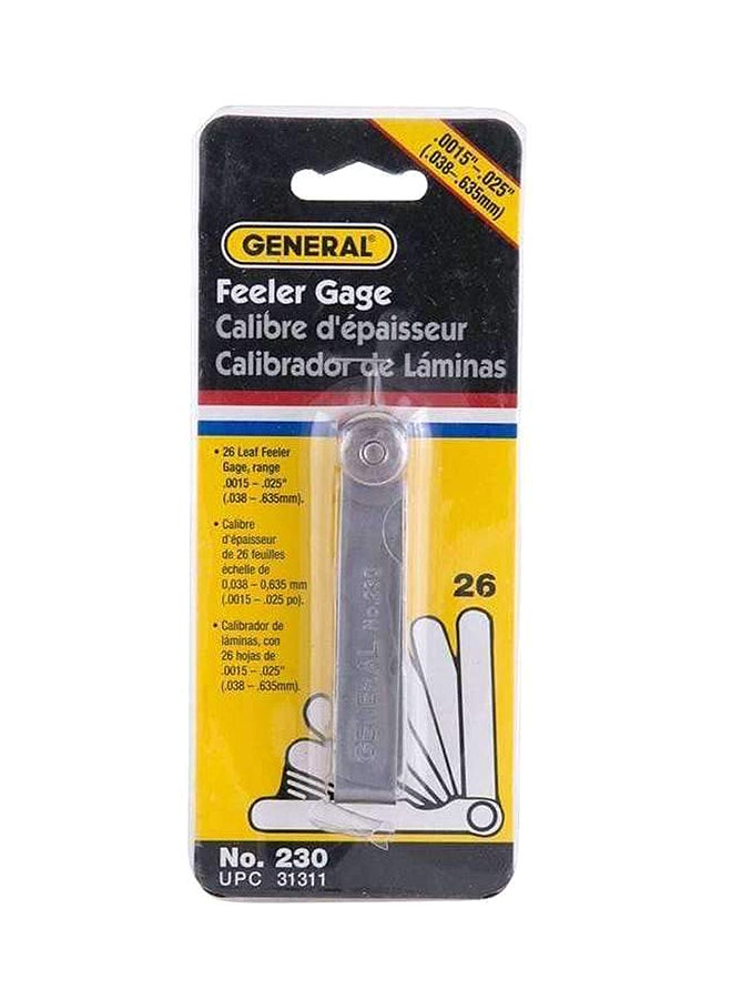 General Tools Leaf Feeler Gauge 