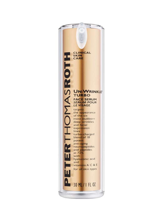 PETER THOMAS ROTH - Un-Wrinkle Turbo Face Serum 30ml/1oz - Image 1