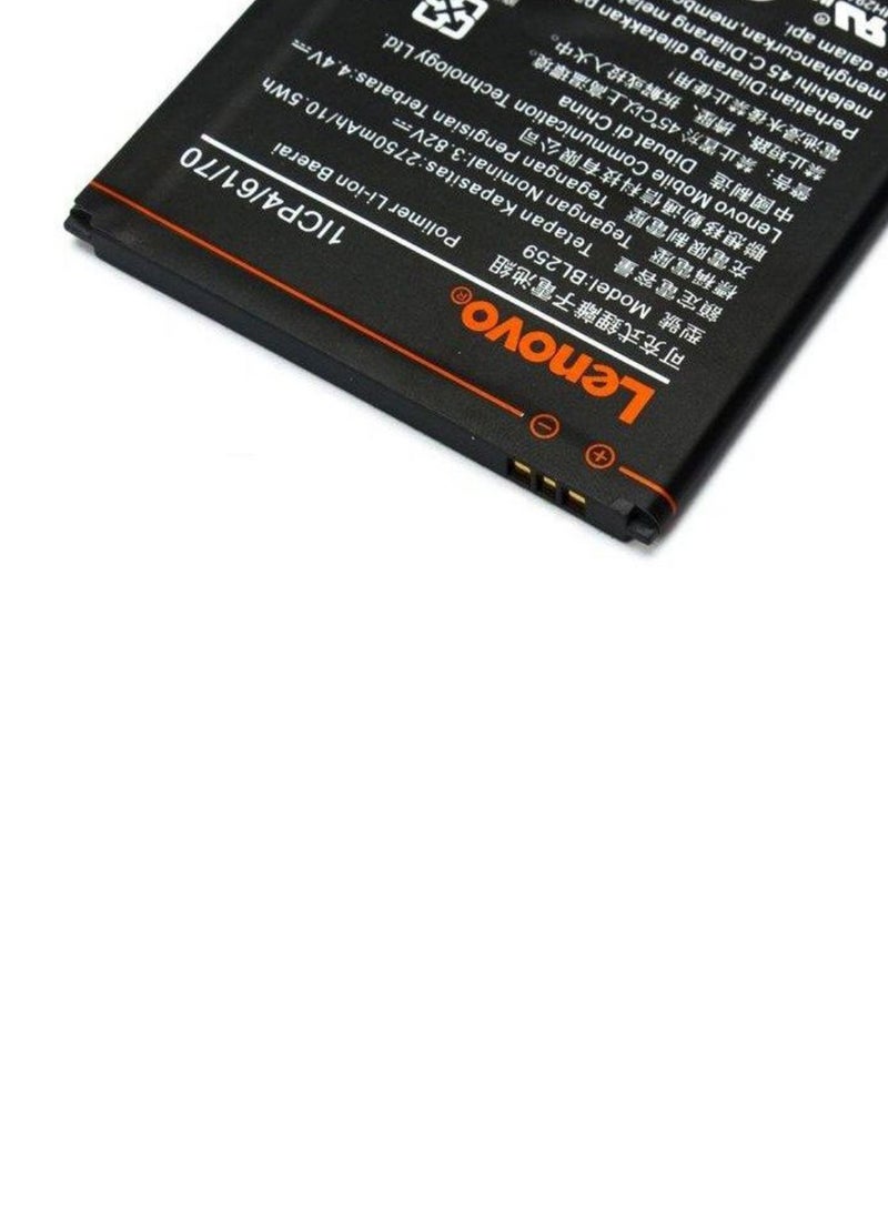 Lenovo 2750.0 mAh Mobile Battery Black - Image 2