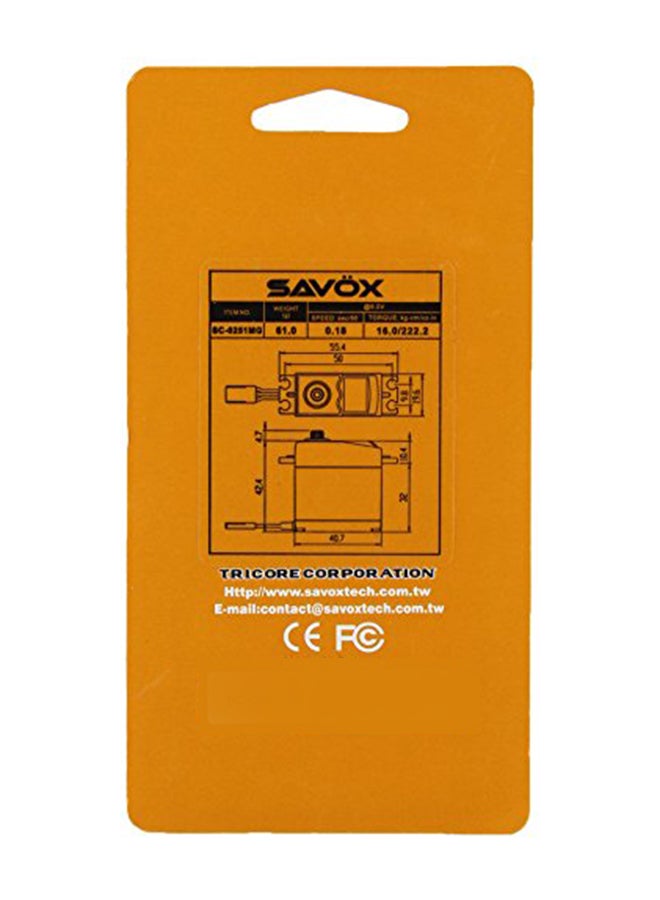 Savox High Torque Metal Protection Lock SAVSC0251MG - Image 2