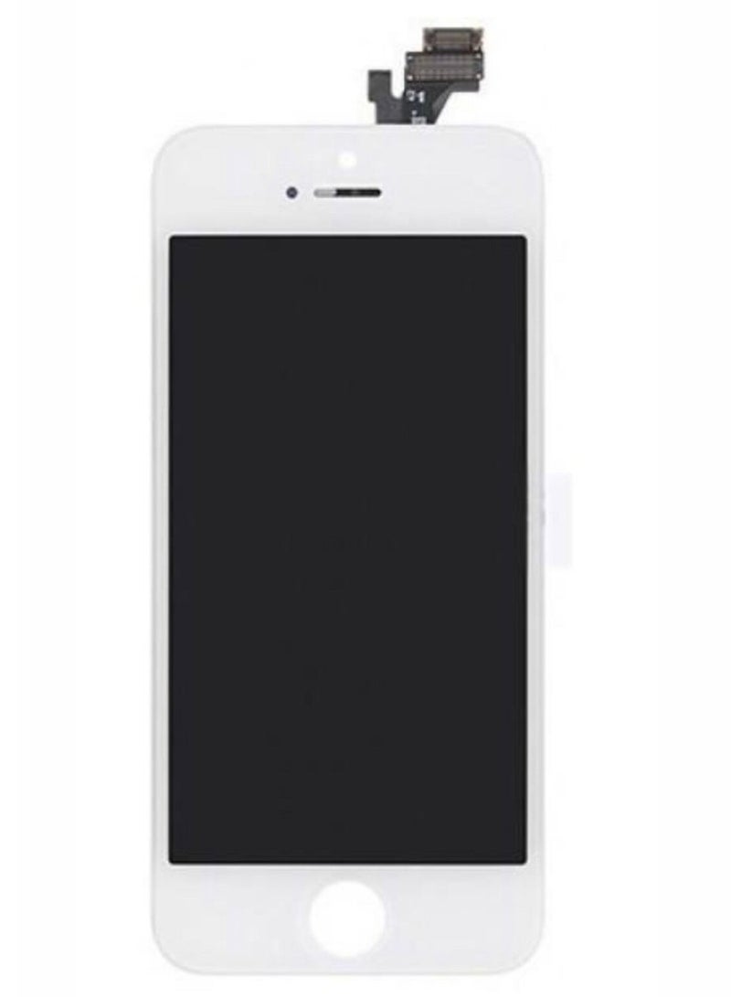 clever - Replacement LCD Touch Screen For Apple iPhone 5 White/Black - Image 1