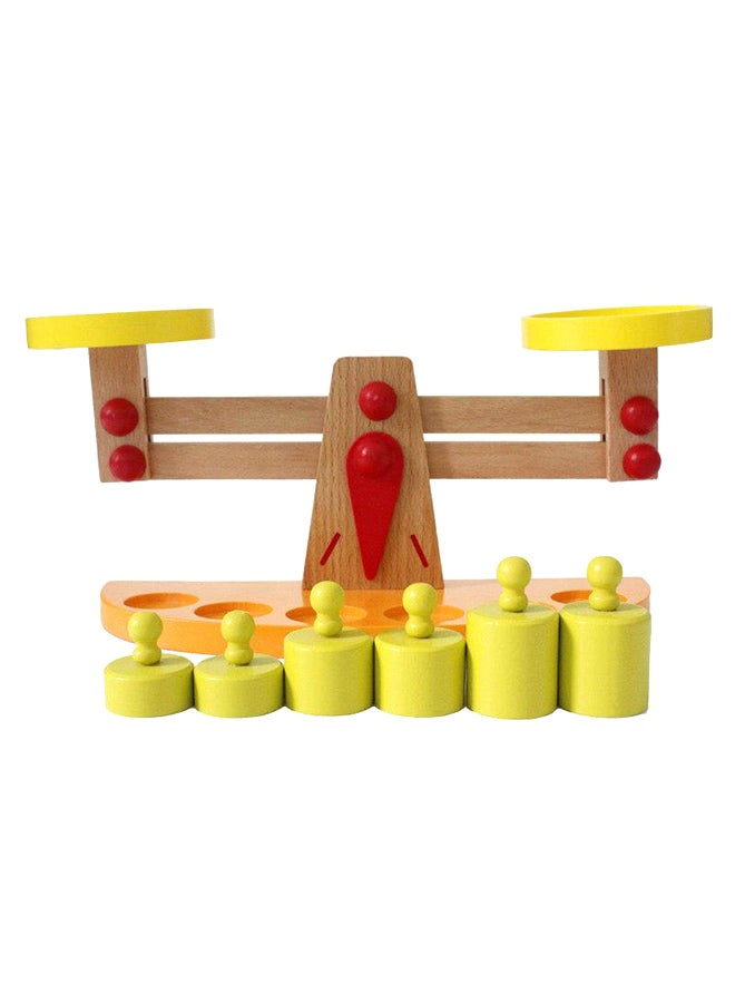 Wooden Balance Scale Toy - Image 1