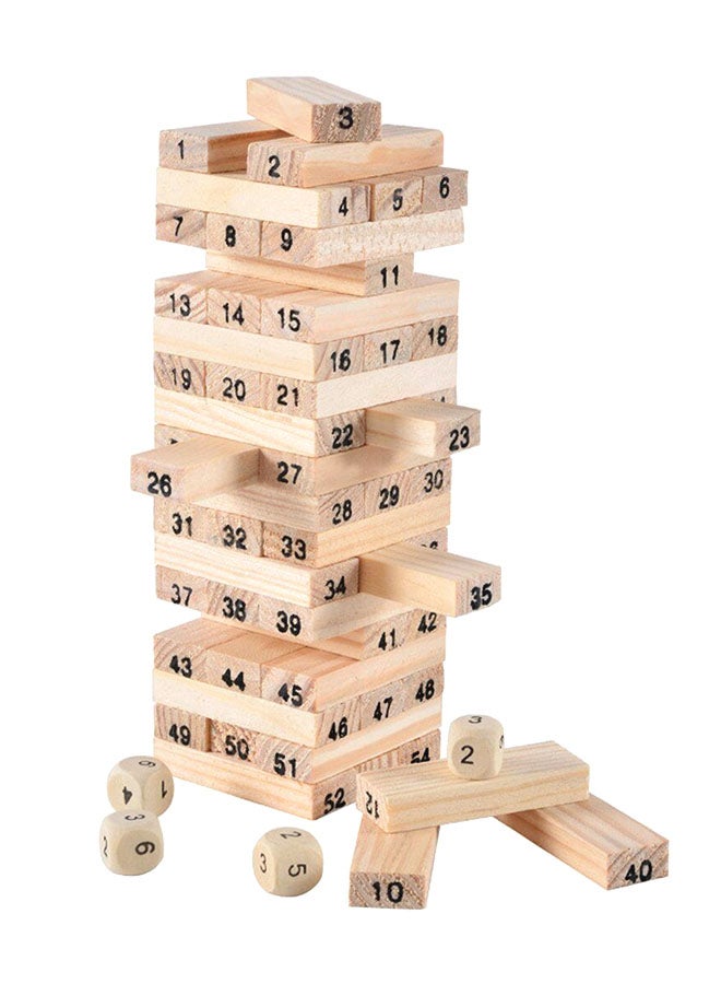 Wiss toys Set Kids Baby Digital Wooden Tower