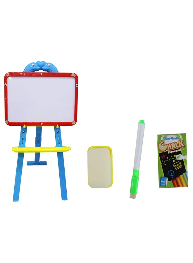 Generic Learning Easel White Board With Stand Multicolour 