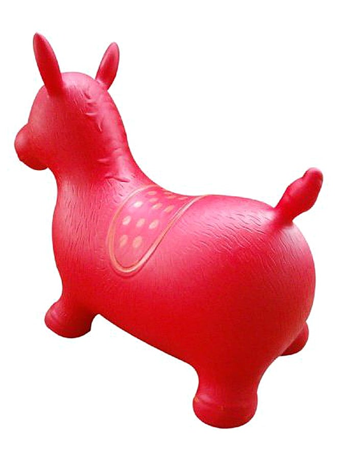 Generic Inflatable Jumping And Riding Horse Bouncing Hopper Animal Toy For Kids 60x50x28cm  - Image 3