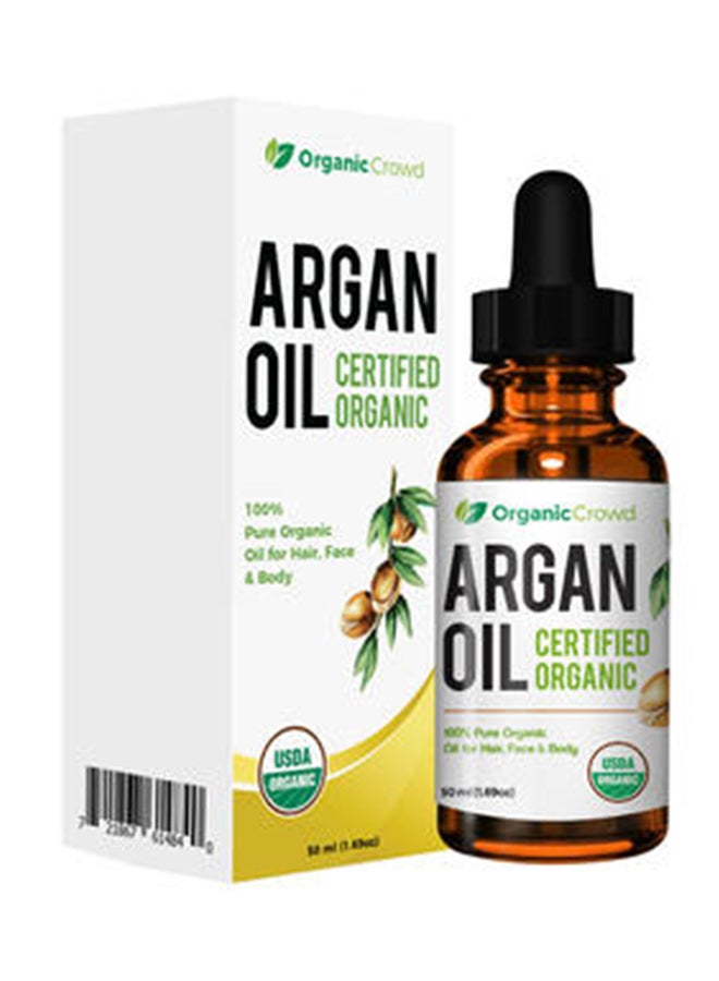 Organic Crowd 100% Pure Organic Argan Oil 50ml - Image 3