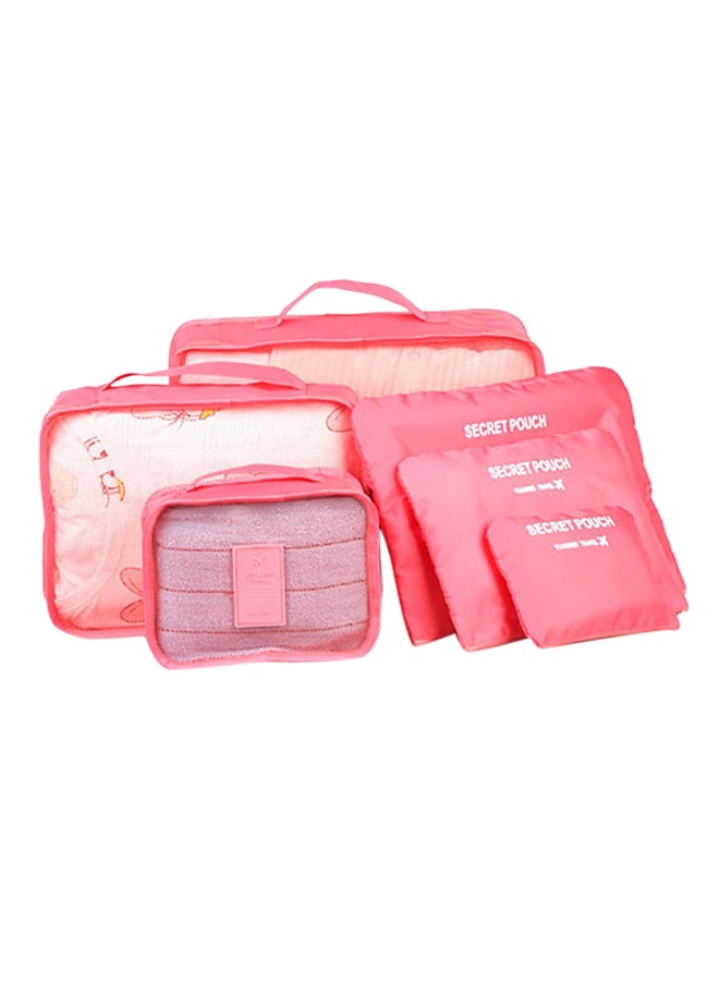 TRAVEL 6-Piece Outdoor Traveling Household Clothing Storage Bag Set Multicolour Medium  - Image 1