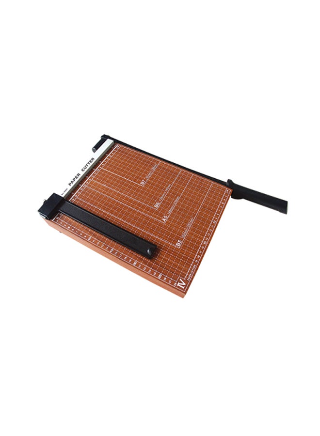 Deli Wood Paper Trimmer Brown/Black