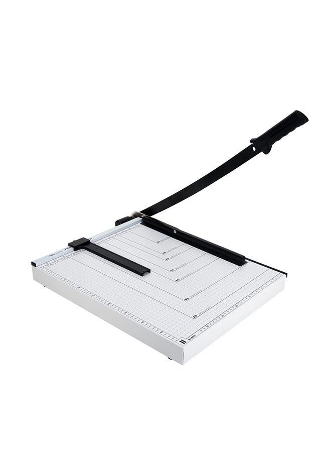 Deli Steel Paper Trimmer White/Black