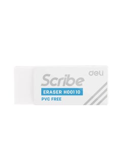 Deli 30-Piece Scribe Eraser White UAE | Dubai, Abu Dhabi