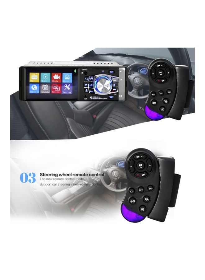 4012B 1 Din Car Stereo Player With Steering Wheel Remote Control
