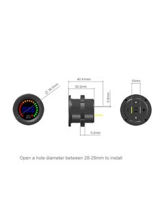 ماركة غير محددة جهاز رقمي لقياس فرق الجهد بلوحة ذات إضاءة LED  - Image 3