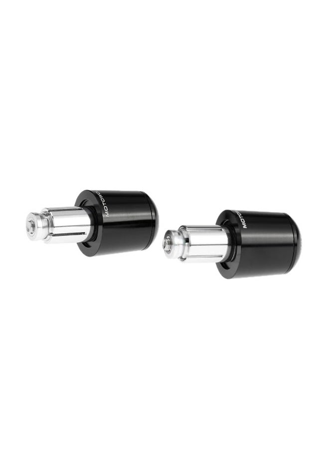 Generic 2-Piece Universal Motorbike Handlebar End Plug  - Image 4