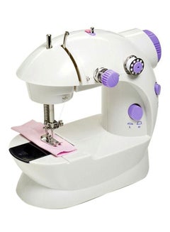 DLC Portable Stainless Steel Sewing Machine SM-202A White/Purple  - Image 1