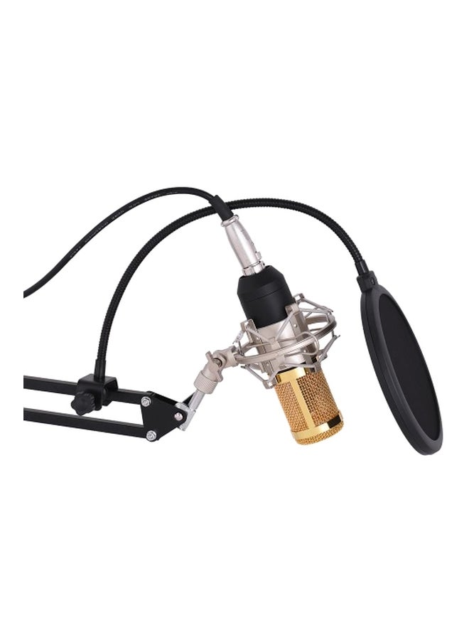 مجموعة ميكروفون مكثف للتسجيل في الأستوديو I2694G أسود/فضي/ذهبي - Image 1
