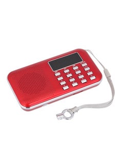Generic Portable MP3 Audio Player With Display Y-896 Red  - Image 2