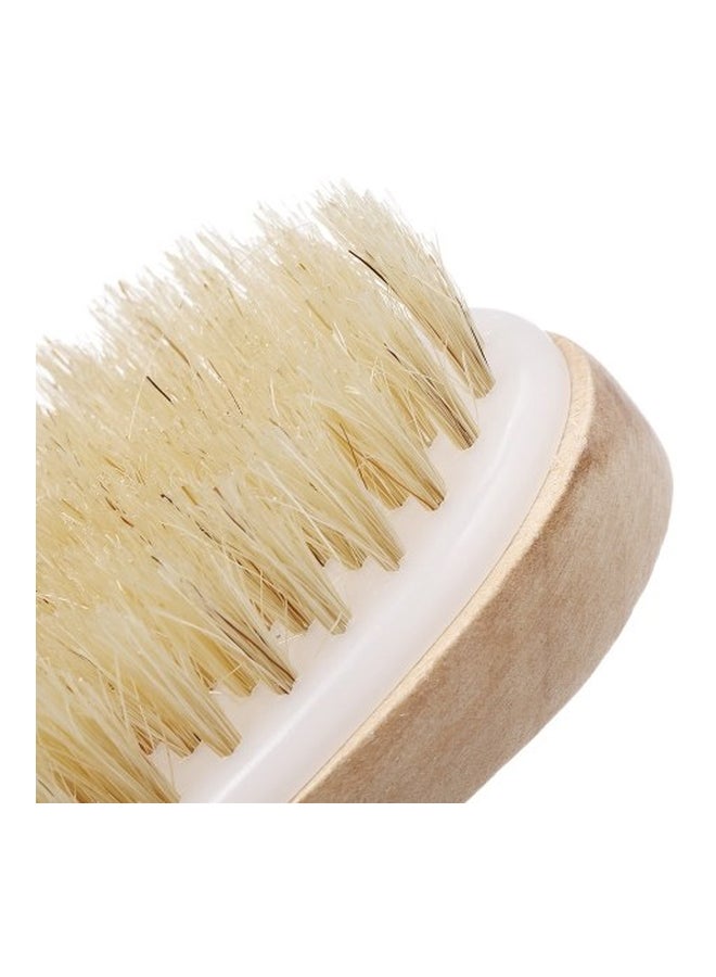 Generic Wooden Body Cleaning Brush Beige/White  - Image 5