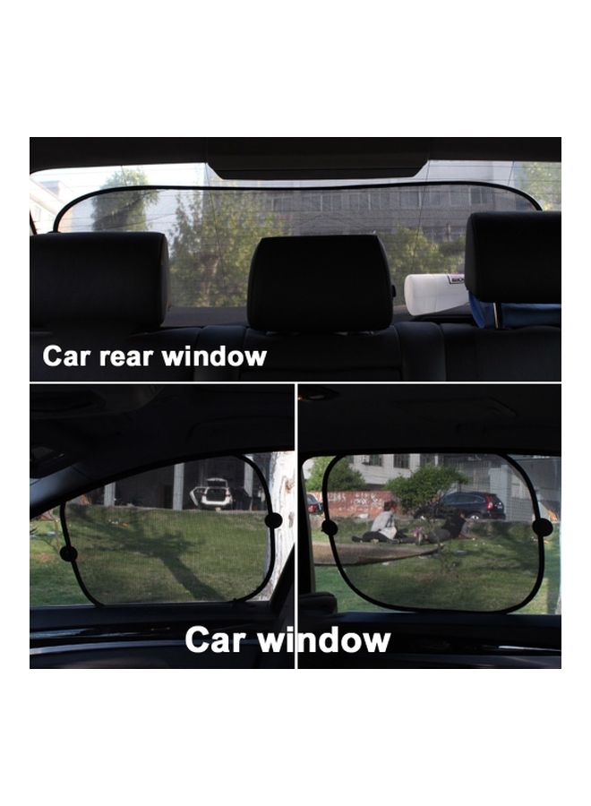 5-Piece Sun Shades With Suction Cups Set