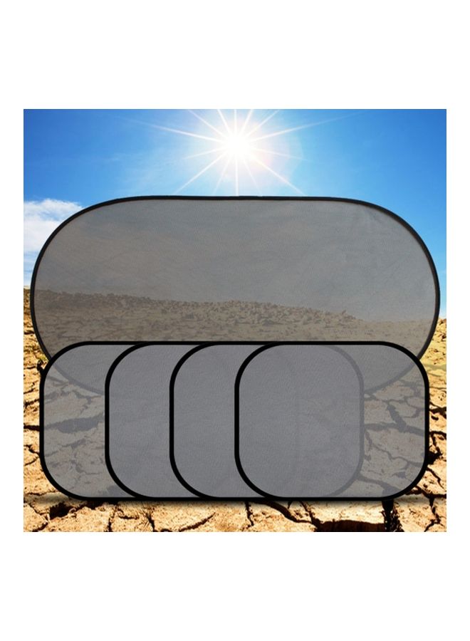 5-Piece Sun Shades With Suction Cups Set