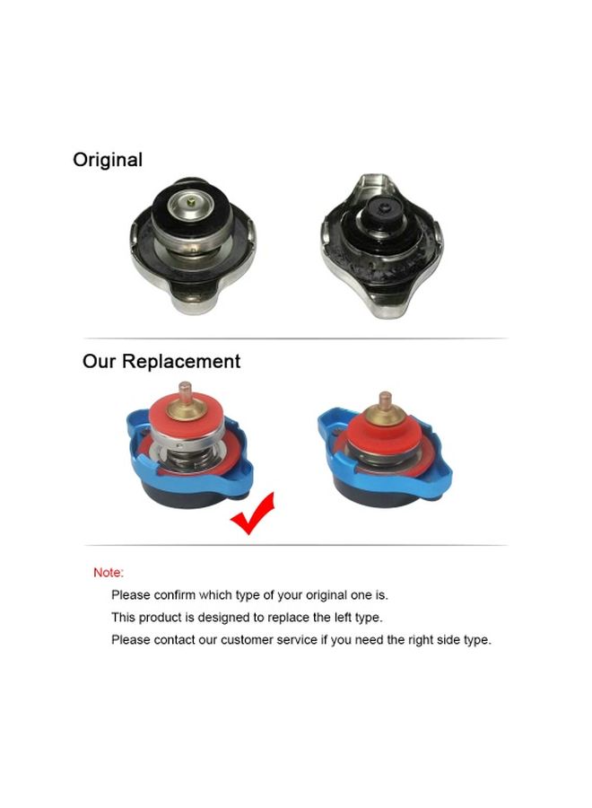Generic Thermostatic Radiator Cap Cover With Water Temperature Gauge  - Image 3