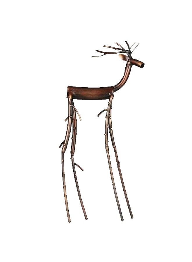 توراتس تمثال على شكل إيل بأرجل طويلة بني 14x5x32سم - Image 1