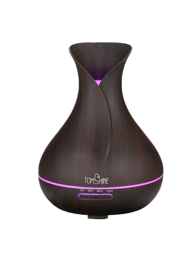 Tomshine Air Humidifier Night Lamp 400ml Brown/Purple  - Image 1