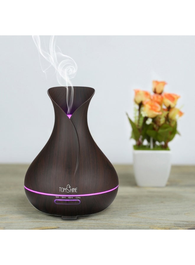 Tomshine Air Humidifier Night Lamp 400ml Brown/Purple  - Image 3