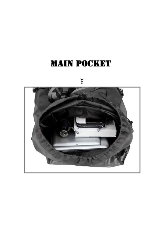 Hiking Backpack 60L Black  - Image 2