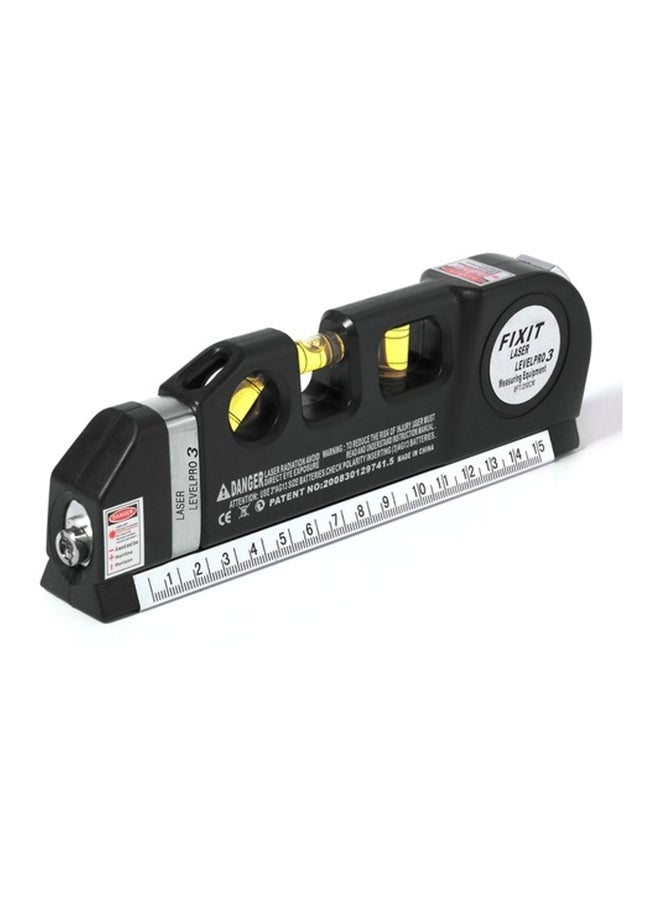 FIXIT Laser Levelpro3 Measuring Ruler Black  - Image 2