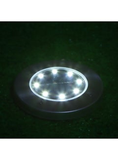 Generic 4-Piece Solar Powered LED Lawn Light White 11.5x13cm  - Image 4