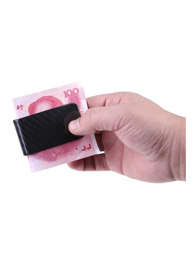 Generic Card And Money Clip Black  - Image 4