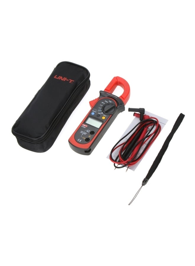 مشبك متري رقمي أحمر وأسود - Image 2