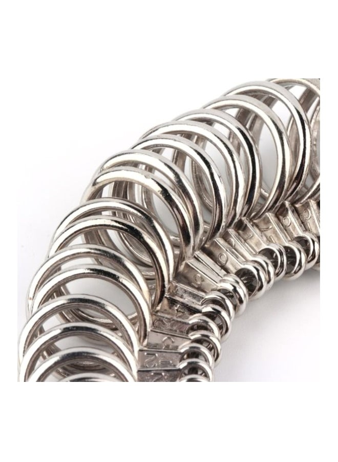 Generic - Finger Size Measuring Stick Tool Silver - Image 1