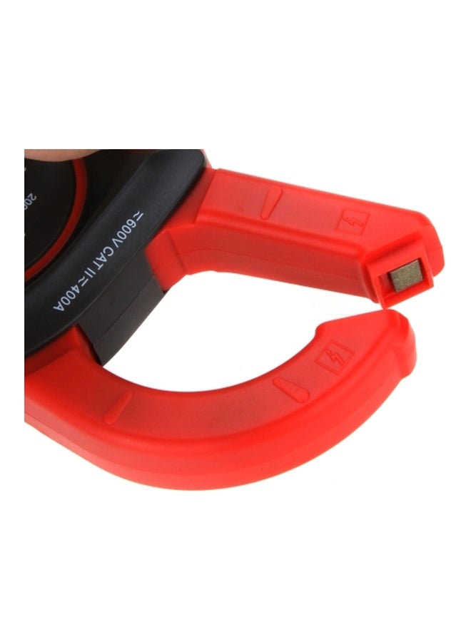 مشبك متري رقمي أحمر وأسود - Image 5