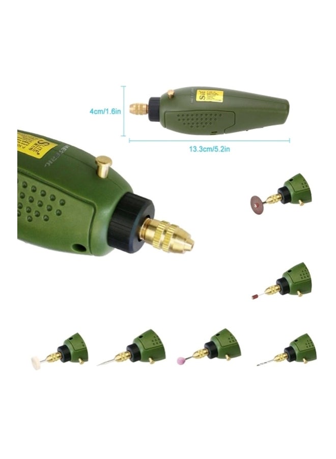 Meterk Drill Grinder Tool Green/Black 13.3x3.7x4cm - Image 2