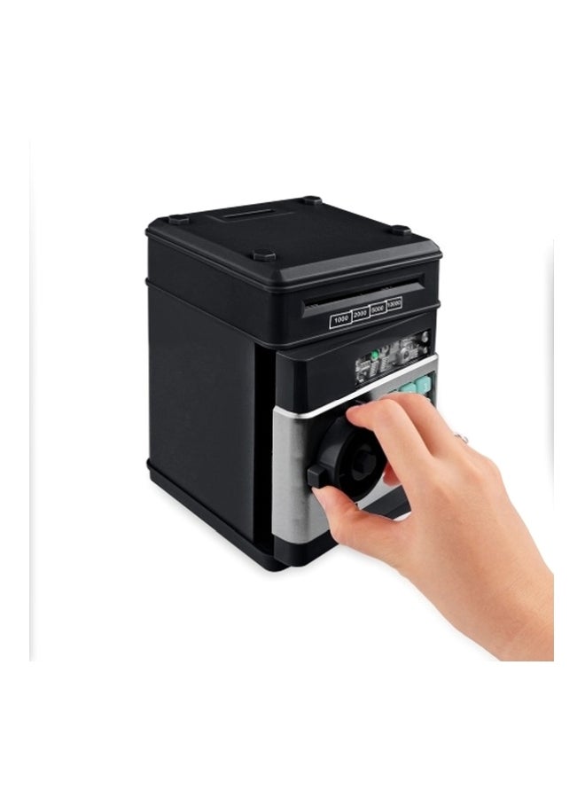 خزنة مزودة بقفل يقفل برقم سري أسود/فضي 185x120x120سم - Image 3