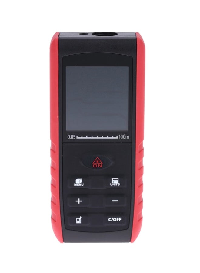 Generic Portable Handheld Digital Laser Distance Meter Black/Red 11.5x5x2.5cm  - Image 2
