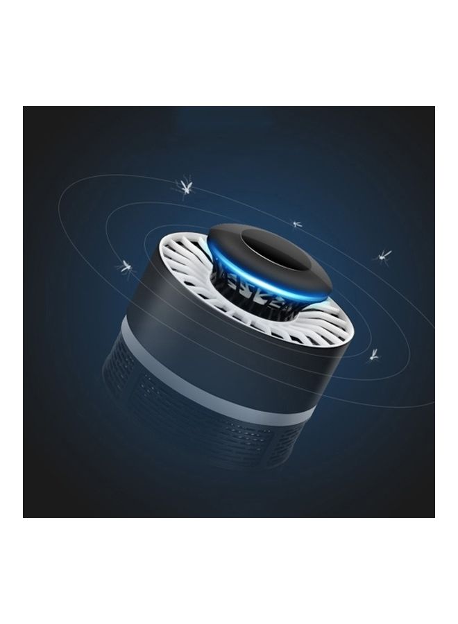 مصباح قاتل للبعوض بتقنية التحفيز الضوئي بمنفذ USB أسود/ أبيض - Image 2