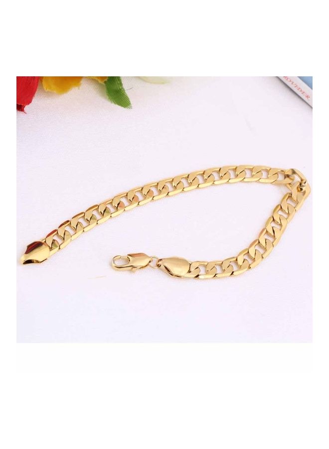 سوار نحاسي مطلي بالذهب عيار 18 قيراطاً - Image 4