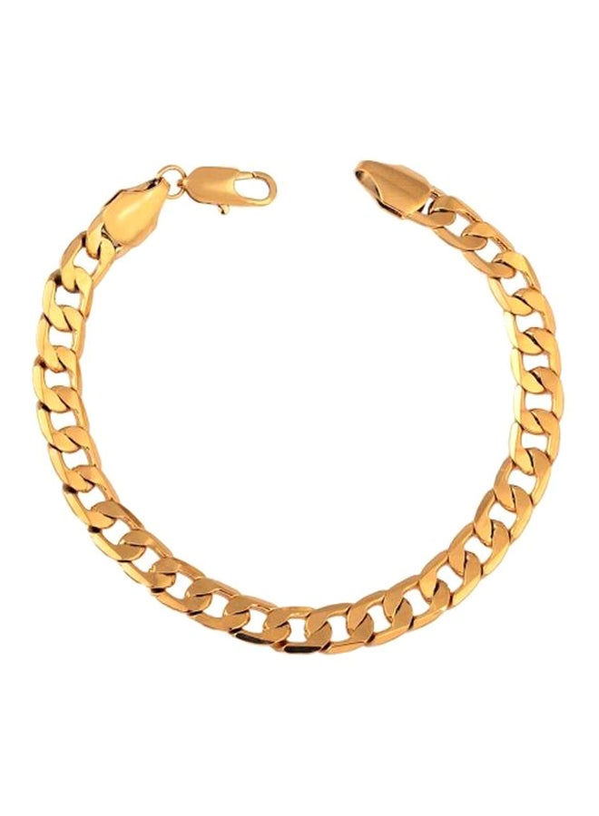 سوار نحاسي مطلي بالذهب عيار 18 قيراطاً - Image 1