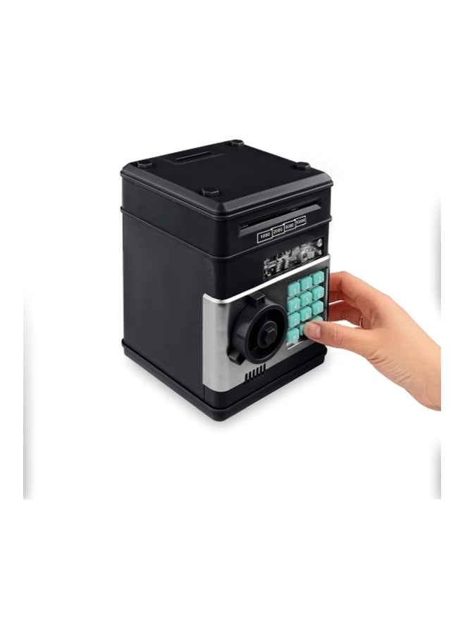 خزنة مزودة بقفل يقفل برقم سري أسود/فضي 185x120x120سم - Image 5