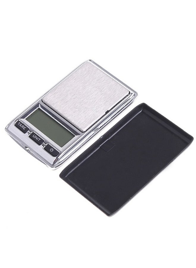 KKmoon Digital Weighing Tool Silver/Black 4.5x7.5x1.3centimeter - Image 2