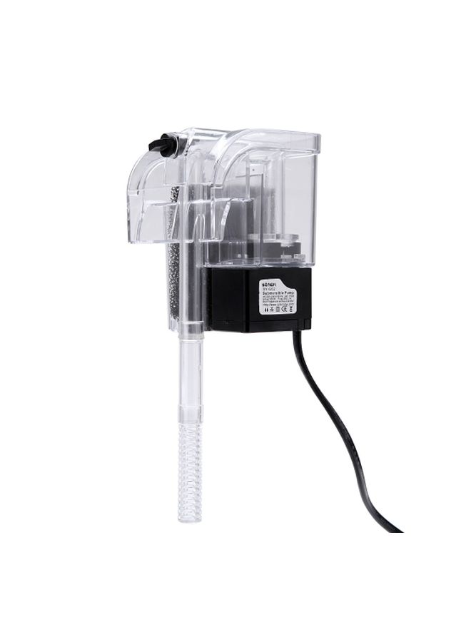 External Pump Waterfall Filter Clear/Black M