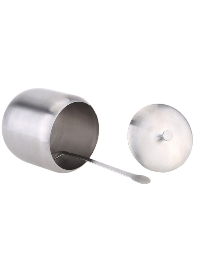 Generic - Sugar Container Silver 9x7cm - Image 1