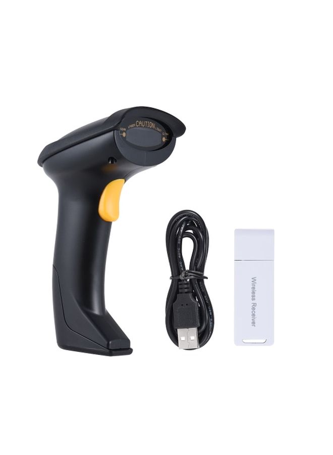 Generic Wireless Barcode Scanner Black/Yellow  - Image 5