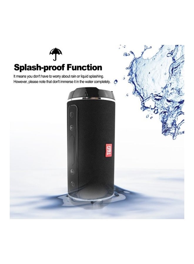 Portable Bluetooth Speaker With Mic Black