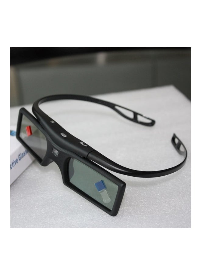 Generic - DLP Link 3D Shutter Glasses Black - Image 1