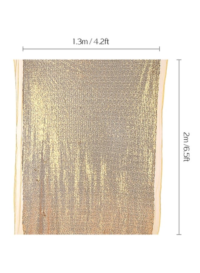 Shimmer Sequin Photography Background Gold  - Image 2